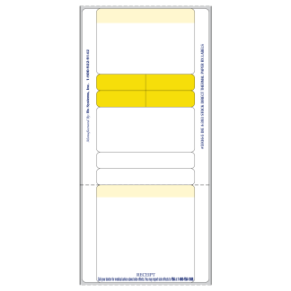 DT LABEL 4" x 8 1/2"; 5 PARTS + AUX LABELS & extra side margins