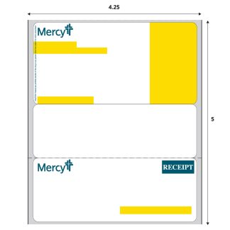 MERCY PHARMACY LOGO DT RX LABEL