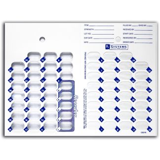 Cold Seal Card, 31 ct, 1 pc, - XL, 1/2"