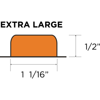 M-Blister, 30 ct (3×9) Control, XL, Amber, 1/2″