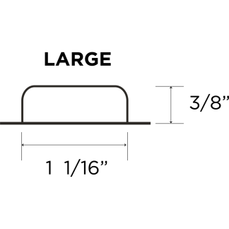 M-Blister, 30 ct LG, 3/8"