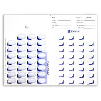 1 pc M-Card 31 ct w/ Medium Blister