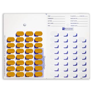 1 pc M-Card 31 ct w/ XL AMBER Blister