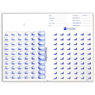 1 pc M-Card 60 ct w/ XL Blister