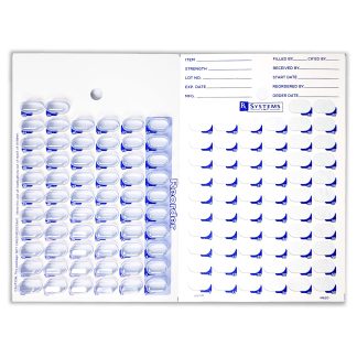 1 pc M-Card 62 ct w/ XL Blister