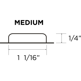 M-Blister, 30 ct MED, 1/4"