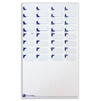 OP160N - OP-Card, 16 ct, Numbered (Matchbook Style)