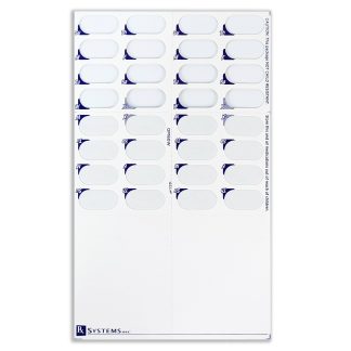 OP160W - OP-Card, 16 ct, Weekly (Matchbook Style)
