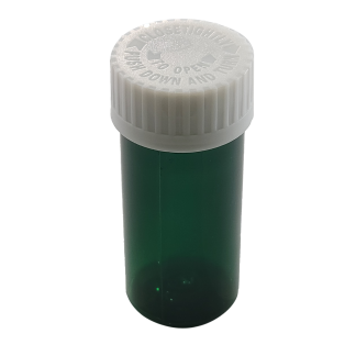 Green P-Series Vials With CR Cap 30dr/120cc