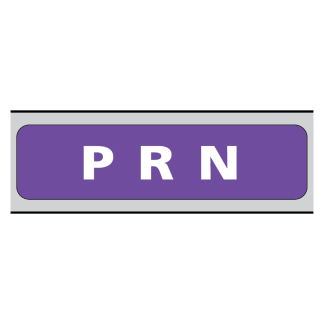 "PRN" (PURPLE)