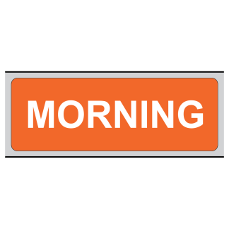 "MORNING" (OVERSIZED)