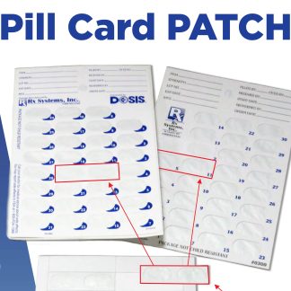 Patch, Pill Card, 50 Sheets of 14