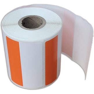 INDEX TAB LABEL, ORANGE 500/ROLL